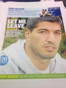Luis Suarez 'let me leave'